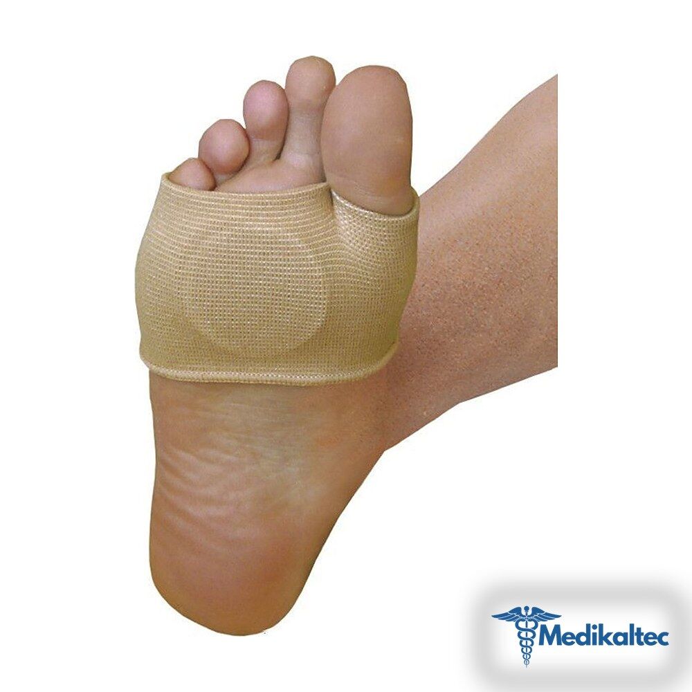 Medikaltec Silikon Kumaş Metatarsal Ped 1 Çift Medikaltec3581 - Görsel 1 (Ön görünüm)
