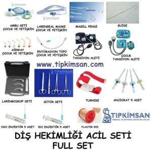 Full Set Dis Hekimliği Acil Müdahale Set - Medikaltec Full Set Dis Hekimliği Acil Müdahale Seti Medikaltec7055 - Görsel 1…