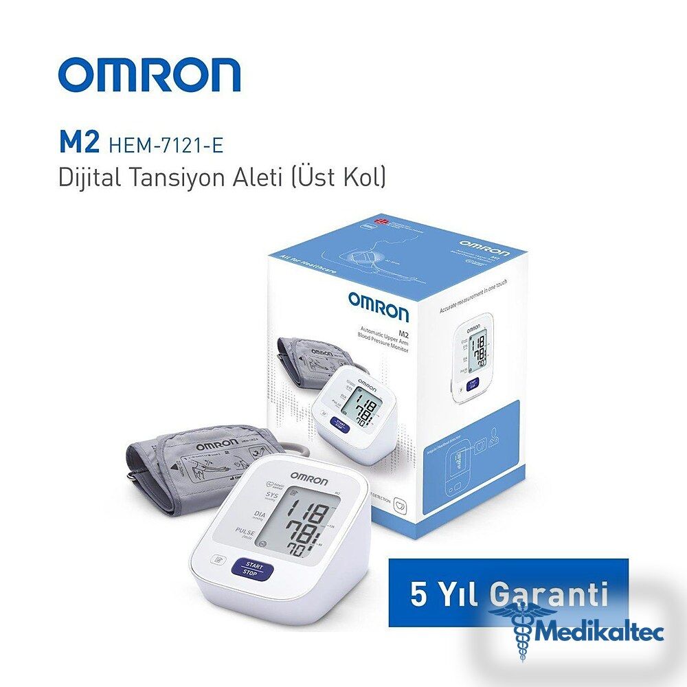Omron Koldan Ölçmeli Tansiyon Aleti M2 O - Medikaltec Koldan Ölçmeli Tansiyon Aleti M2 Medikaltec9238 - Görsel 1 (Ön görünüm)