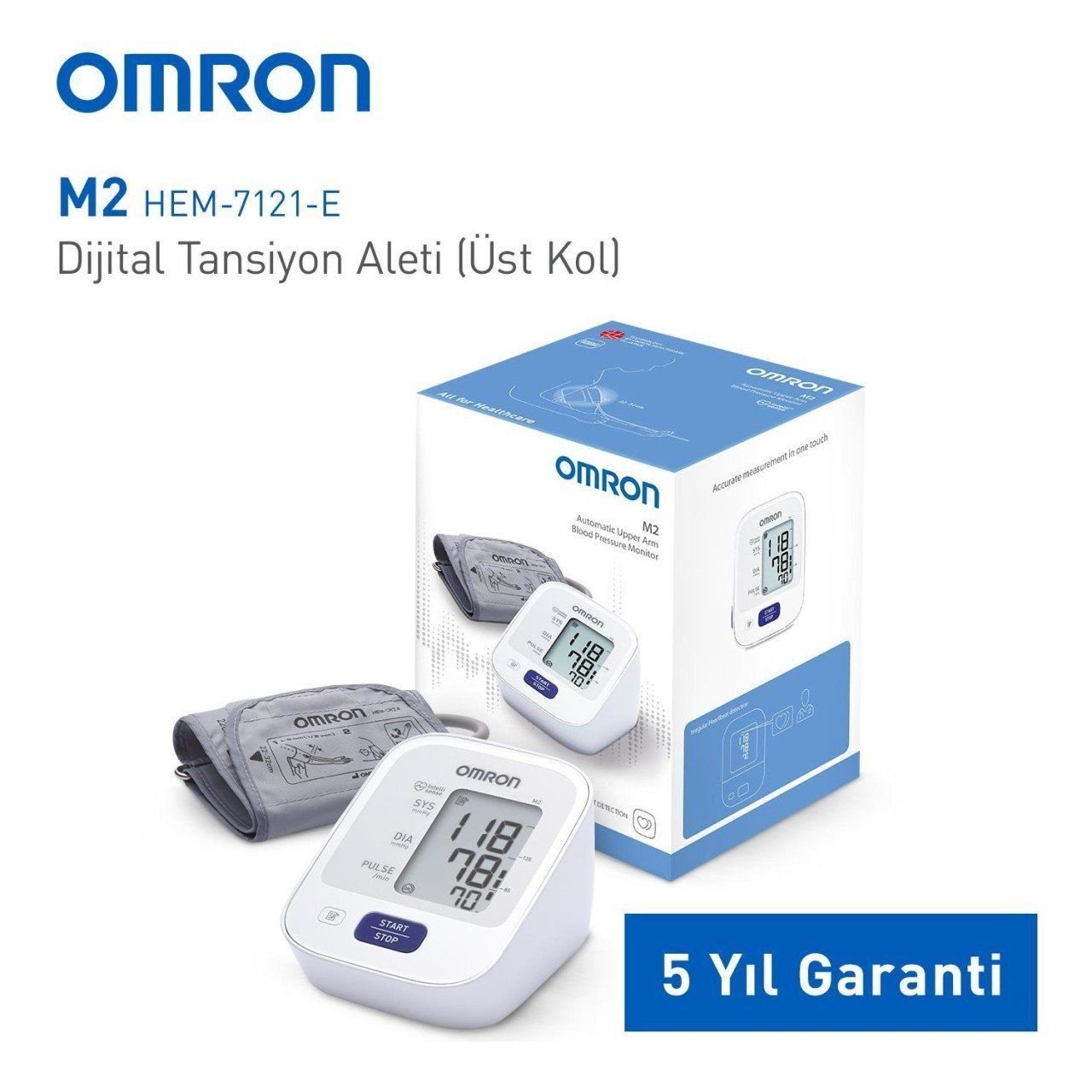 Omron Koldan Ölçmeli Tansiyon Aleti M2 O - Medikaltec Koldan Ölçmeli Tansiyon Aleti M2