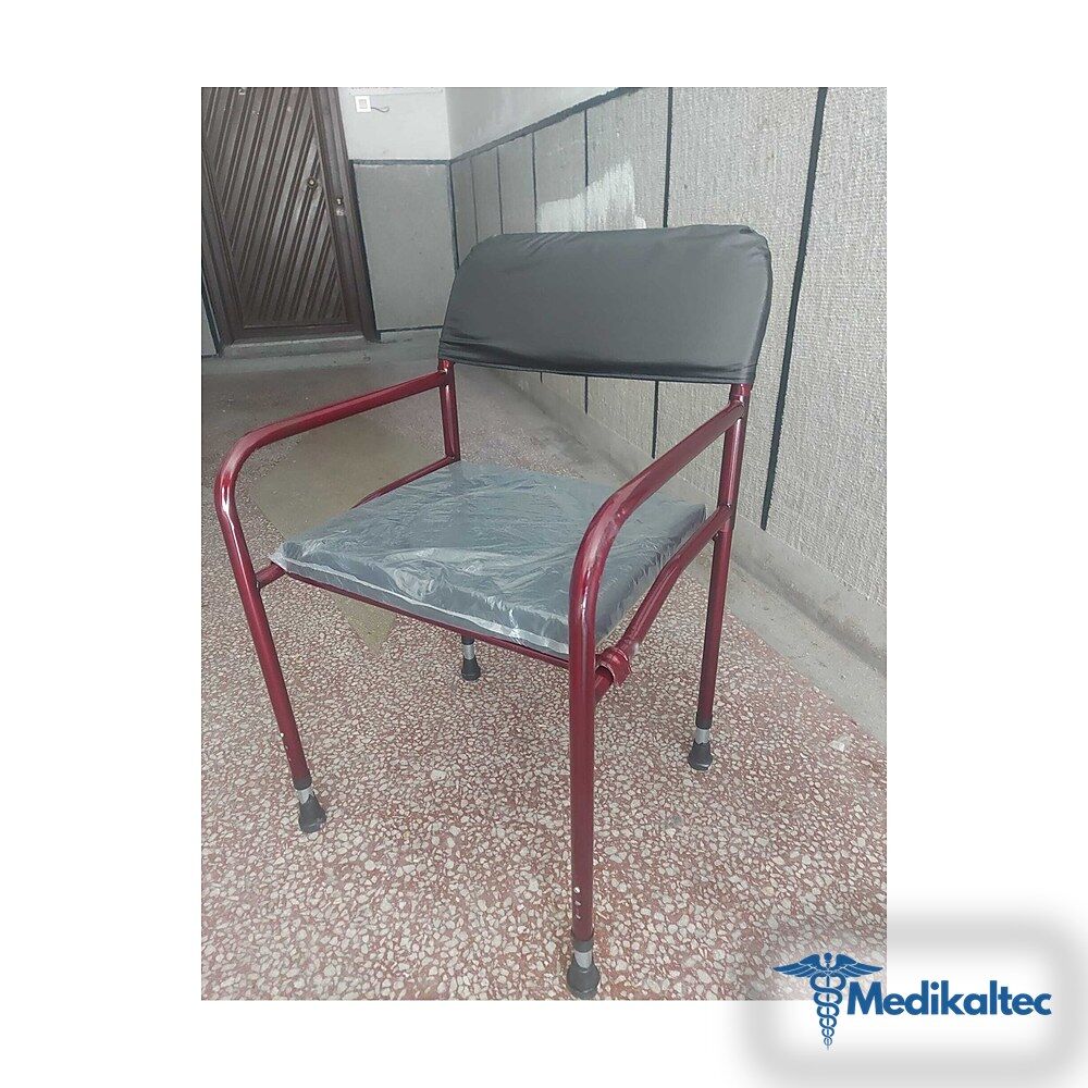 Medikaltec Tuvalet Sandalyesi Katlanır Derili Medikaltec3586 - Görsel 1 (Ön görünüm)