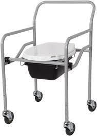 Medikaltec  kt 771 Katlanır Tekerlekli Banyo Tuvalet Sandalyesi