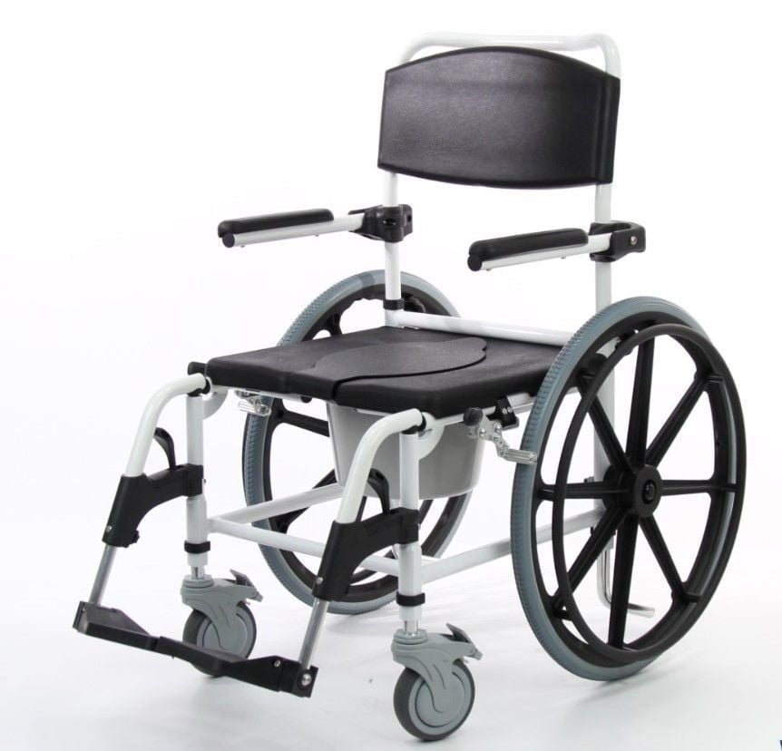 Tuvalete Yanaşan Sandalye Gövde rengi me - Medikaltec Tuvalete Yanaşan Sandalye