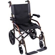 GK863LABJ-12 Jet Black Transfer Alüminyum Tekerlekli Sandalye