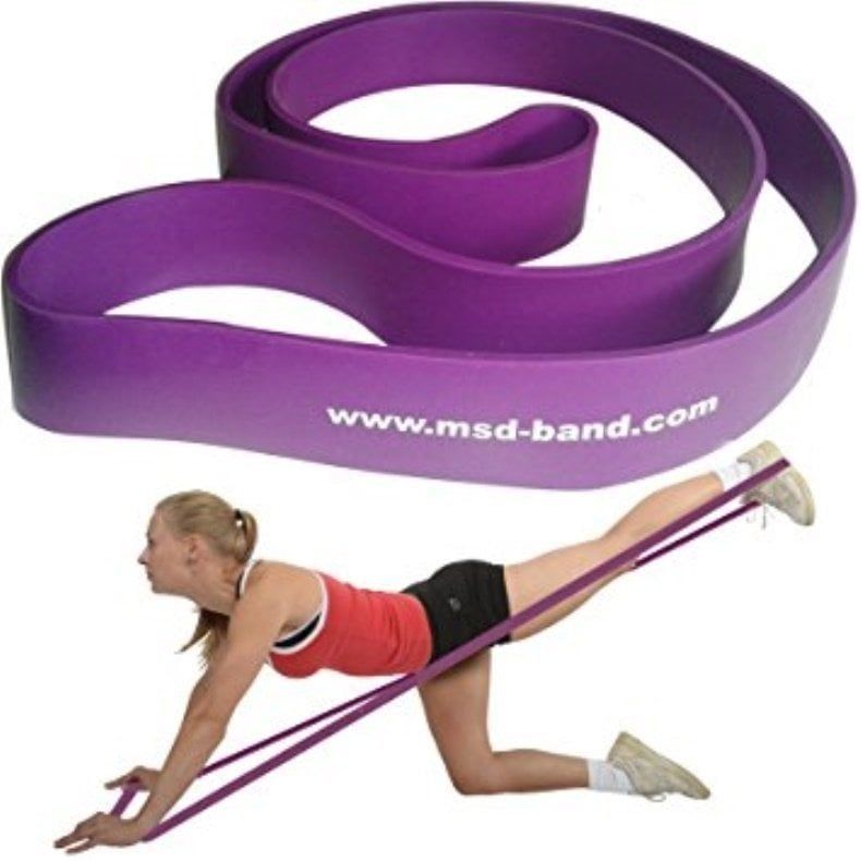 MSD Global Superloop Rehabilitasyon ve F - Medikaltec Global Superloop Rehabilitasyon ve Fitness Bandı Thin-Şeftali Rengi