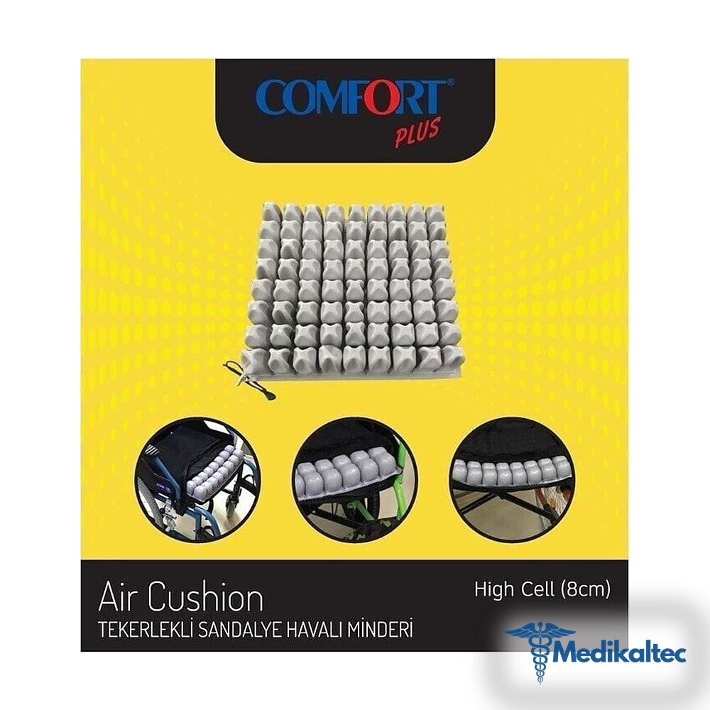 Medikaltec Havalı Minder 845 Havalı Oturma Minderi 45x40x8 Medikaltec2598 - Görsel 1 (Ön görünüm)