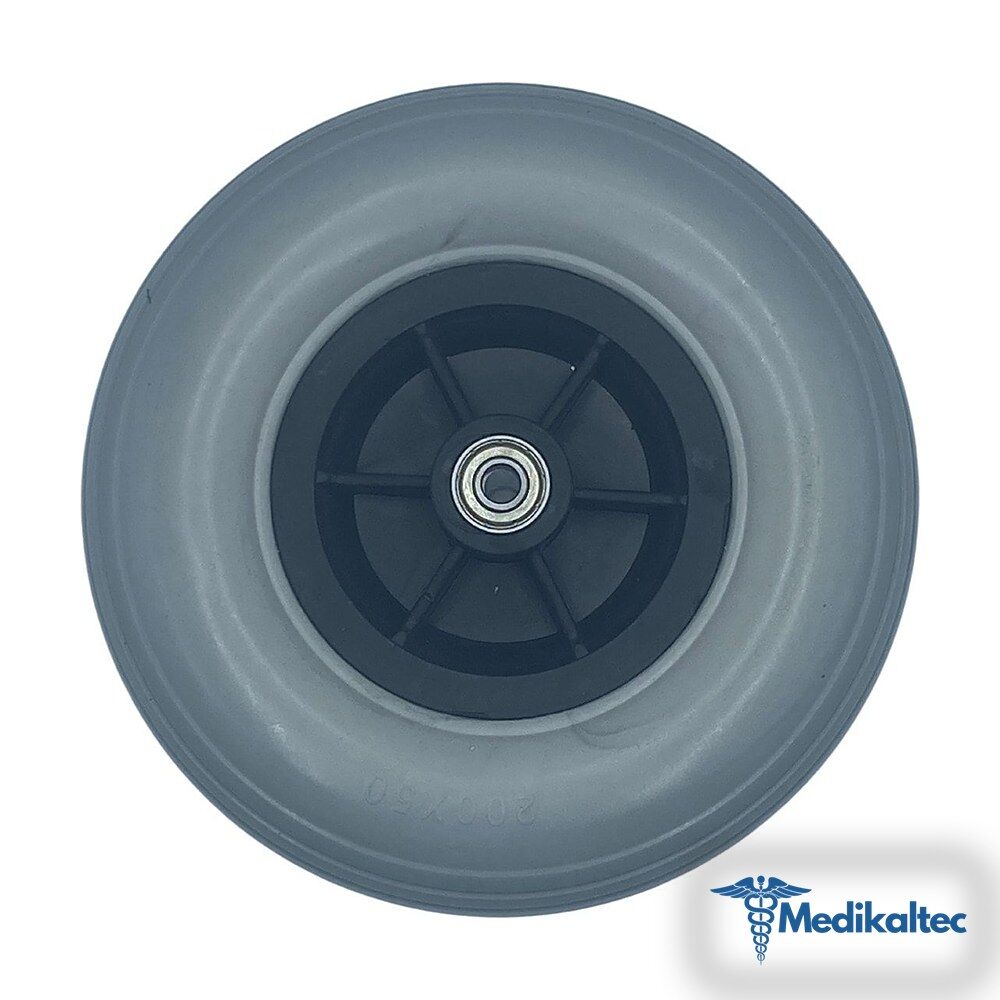 Medikaltec AKÜLÜ ÖN TEKERLEK - AKÜLÜ TEKERLEKLİ SANDALYE İÇİN ÖN TEKERLEK Medikaltec2599 - Görsel 1 (Ön görünüm)