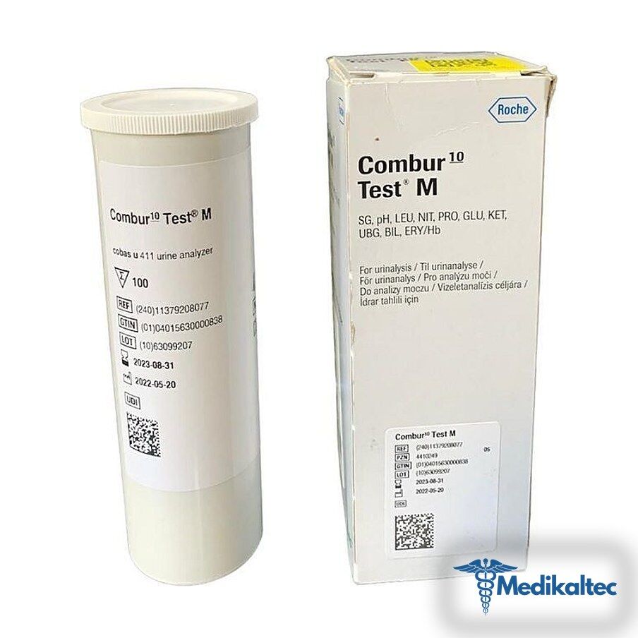 Medikaltec Combur 10 M 100 Test Idrar Stribi Medikaltec1593 - Görsel 1 (Ön görünüm)