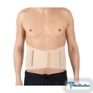 Medikaltec W458 Ekstra Destekli Lumbosakral Korse | 26 cm Bel ve Sırt Desteği Medikaltec4602 - Görsel 1 (Ön görünüm)