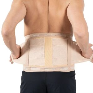 Medikaltec W458 Ekstra Destekli Lumbosakral Korse | 26 cm Bel ve Sırt Desteği Medikaltec4602 - Görsel 3 (Ön görünüm)