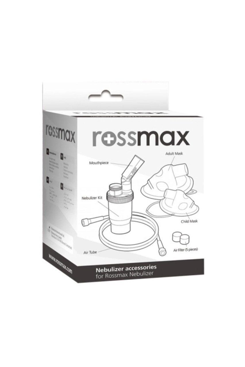 Rossmax Nebulizatör Maske Seti 458Içeriğ - Medikaltec Nebulizatör Maskesi Seti Medikaltec9256 - Görsel 1 (Ön görünüm)