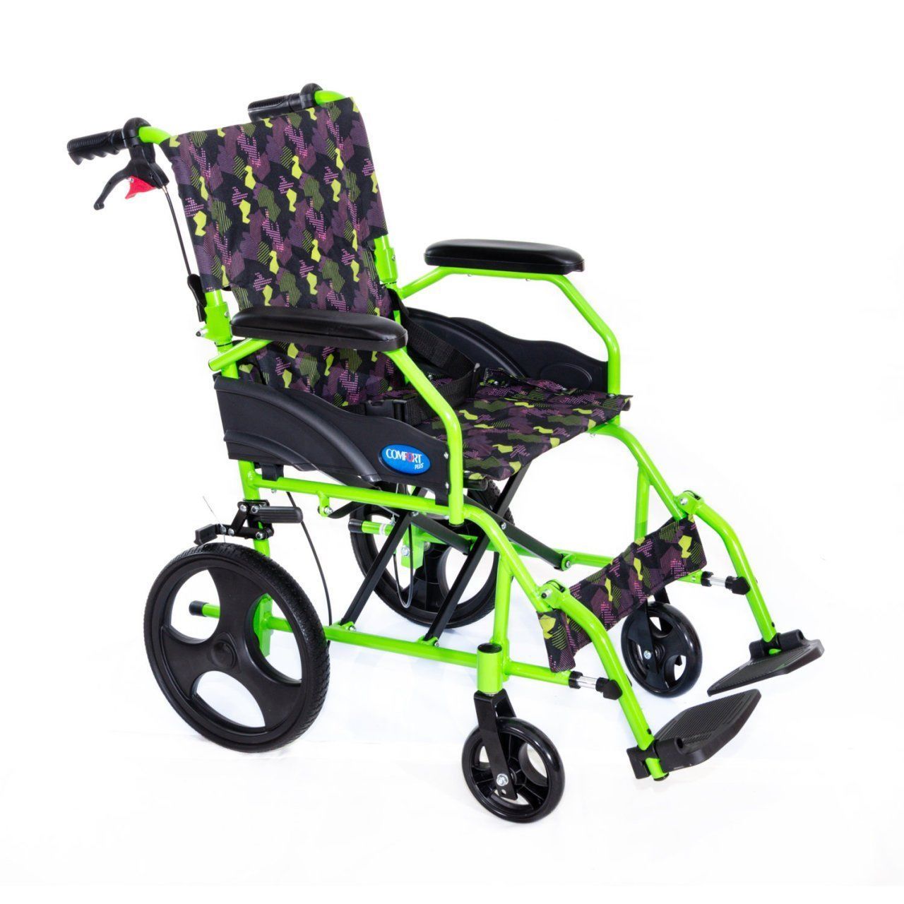 Comfort Plus KY863-12 Green Alüminyum Te - Medikaltec - Green Alüminyum Tekerlekli Sandalye Medikaltec8192 - Görsel 1 (Ön…