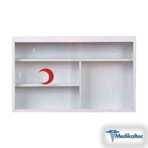 Medikaltec Ecza Dolabı Camlı Metal Medikaltec5779 - Görsel 1 (Ön görünüm)