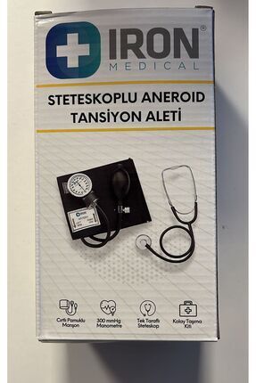 Medikaltec Manuel İron Klasi̇k Cirtli Tansi̇yon Aleti̇ Yok Adaptörlü Kol
