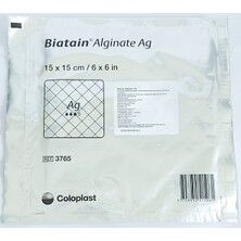 Coloplast Biatain 3765 Alginate Ag 15X15 Gümüşlü 10'lu