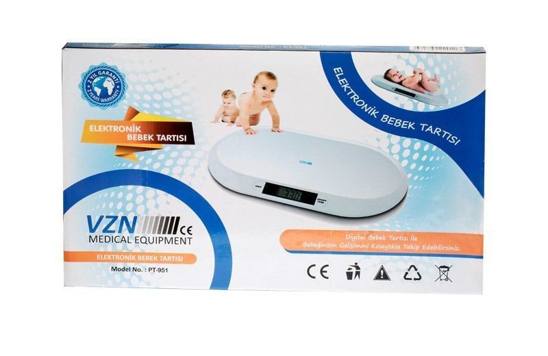 VZN Elektronik Bebek TartısıDijital Bebe - Medikaltec Elektronik Bebek Tartısı Medikaltec8195 - Görsel 1 (Ön görünüm)