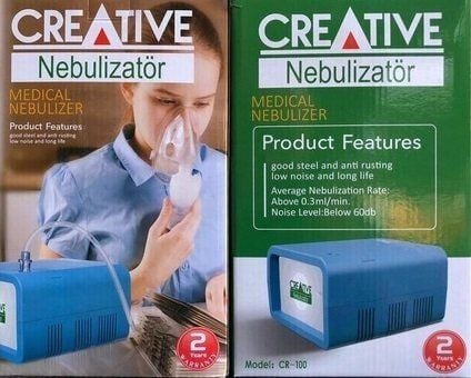 Creative Cr-100 Kompresörlü Astım Buhar  - Medikaltec Creative Cr- Kompresörlü Astım Buhar Makinesi