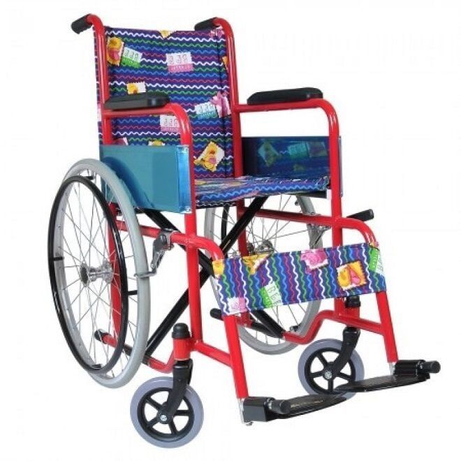 Medikaltec Çocuk Tekerlekli Sandalyesi Medikaltec1600 - Görsel 1 (Ön görünüm)