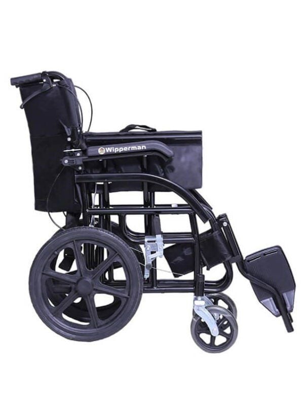 W 104 Alüminyum Refakatçı Frenli Hafif T - W Alüminyum Refakatçı Frenli Hafif Tekerlekli Sandalyesi