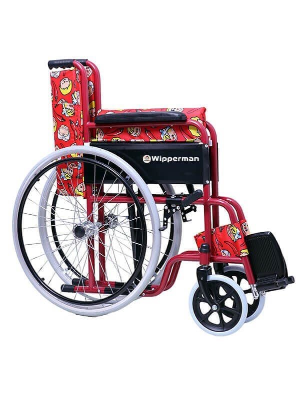 Wipperman W 515 Çocuk Tekerlekli Sandalye - W Çocuk Tekerlekli Sandalye WPRMN27 - Görsel 1 (Ön görünüm)