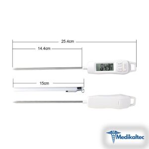 Medikaltec VZN TP400 Termometre Sıvı Gıda Et Su Yiyecek Sıcaklık Ölçer - Görsel 4