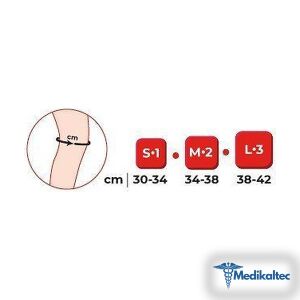 Medikaltec Genu Rekurvatum Diz Kafesi 860 Small S 30-34 CM Medikaltec4616 - Görsel 2 (Ön görünüm)