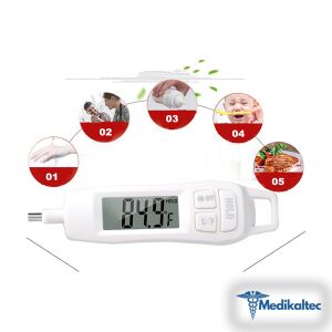 Medikaltec VZN TP400 Termometre Sıvı Gıda Et Su Yiyecek Sıcaklık Ölçer - Görsel 2
