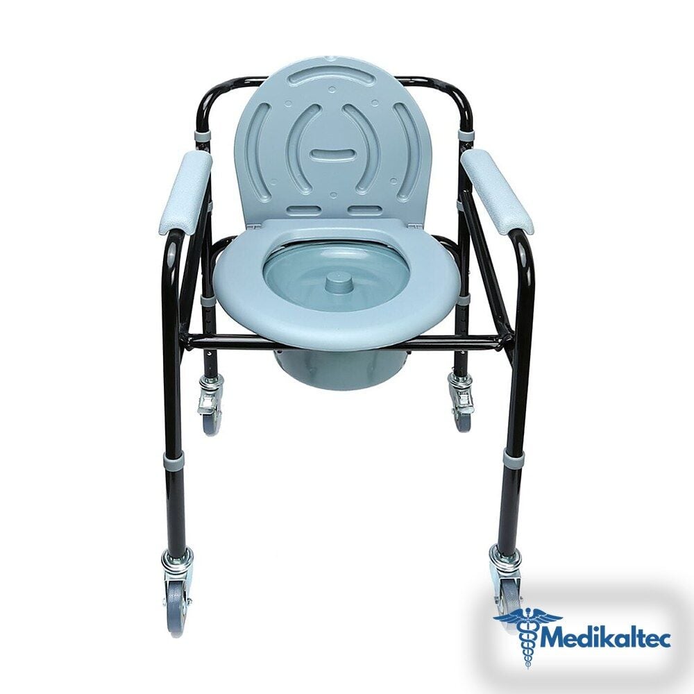 Medikaltec Tekerlekli Tuvaletli Banyo Sandalyesi Agstwc005 Medikaltec2619 - Görsel 1 (Ön görünüm)