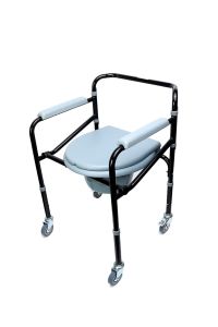 Medikaltec  Tekerlekli Tuvaletli Banyo Sandalyesi Agstwc005