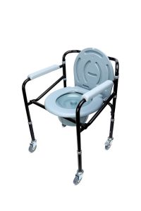 Medikaltec  Tekerlekli Tuvaletli Banyo Sandalyesi Agstwc005