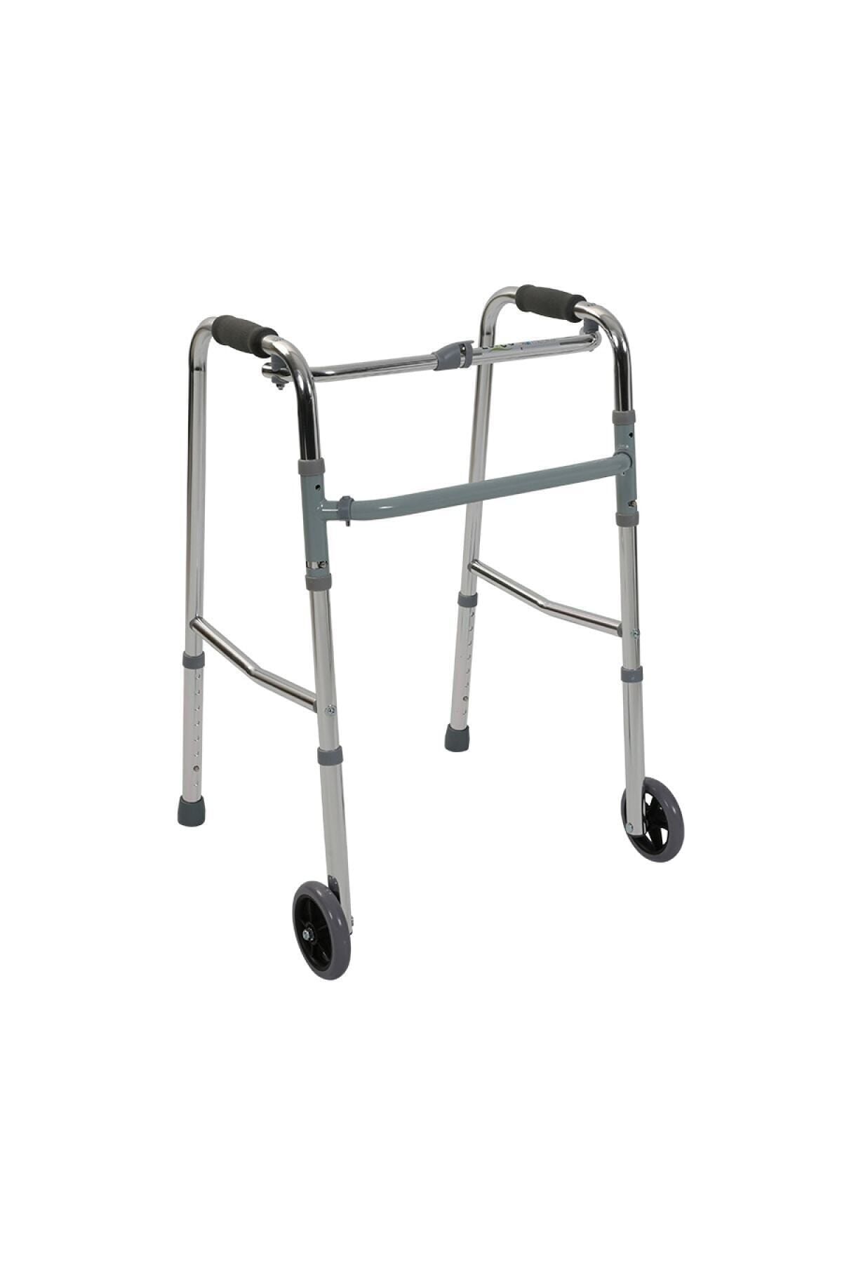 Medikaltec Pr-441 Alüminyum Tekerlekli Walker Medikaltec2622 - Görsel 1 (Ön görünüm)