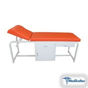 Muayene Masası Dolaplı Çekmeceli Ahşap m - Medikaltec Muayene Masası Dolaplı Çekmeceli Medikaltec7109 - Görsel 1 (Ön görünüm)
