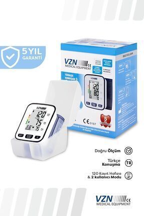 Medikaltec Vzn Bilek Tipi Türkçe Konuşan Otomatik Dijital Tansiyon Aleti
