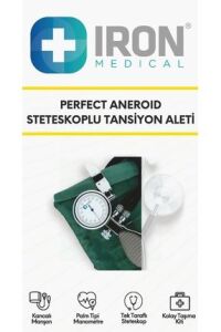 Medikaltec Mc30d Steteskoplu Kancalı Perfect Aneroid Mekanik Manuel Tansiyon Aleti Büyük Göstergeli