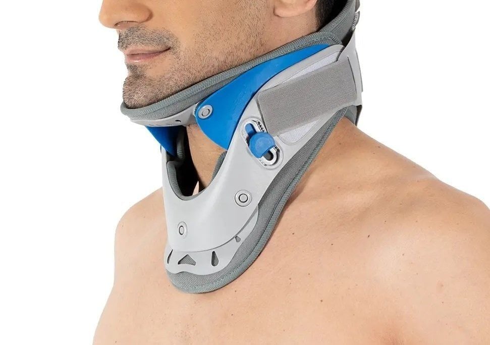 W115 Miami Boyunluk2 parçalı plastikten  - Medikaltec Miami Boyunluk