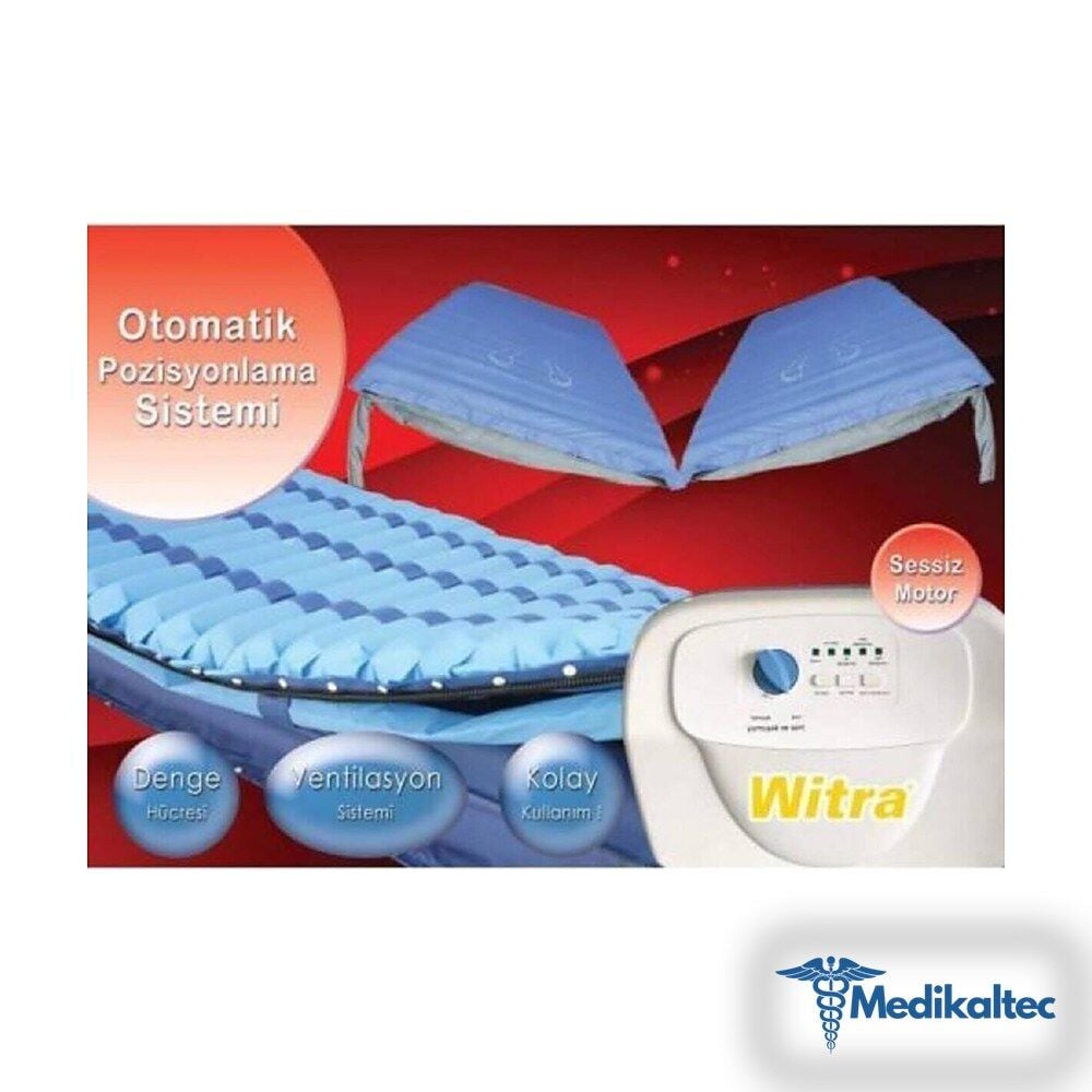 Medikaltec Witra 30derece Pozisyon Veren Havalı Yatak Sistemi Medikaltec2639 - Görsel 1 (Ön görünüm)