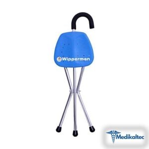 Wipperman W 521_ M Oturaklı Baston – Por - Wipperman W 521_ M Oturaklı Baston – Portatif ve Ergonomik Destekli Baston