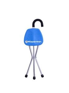 Wipperman W 521_ M Oturaklı Baston – Portatif ve Ergonomik Destekli Baston