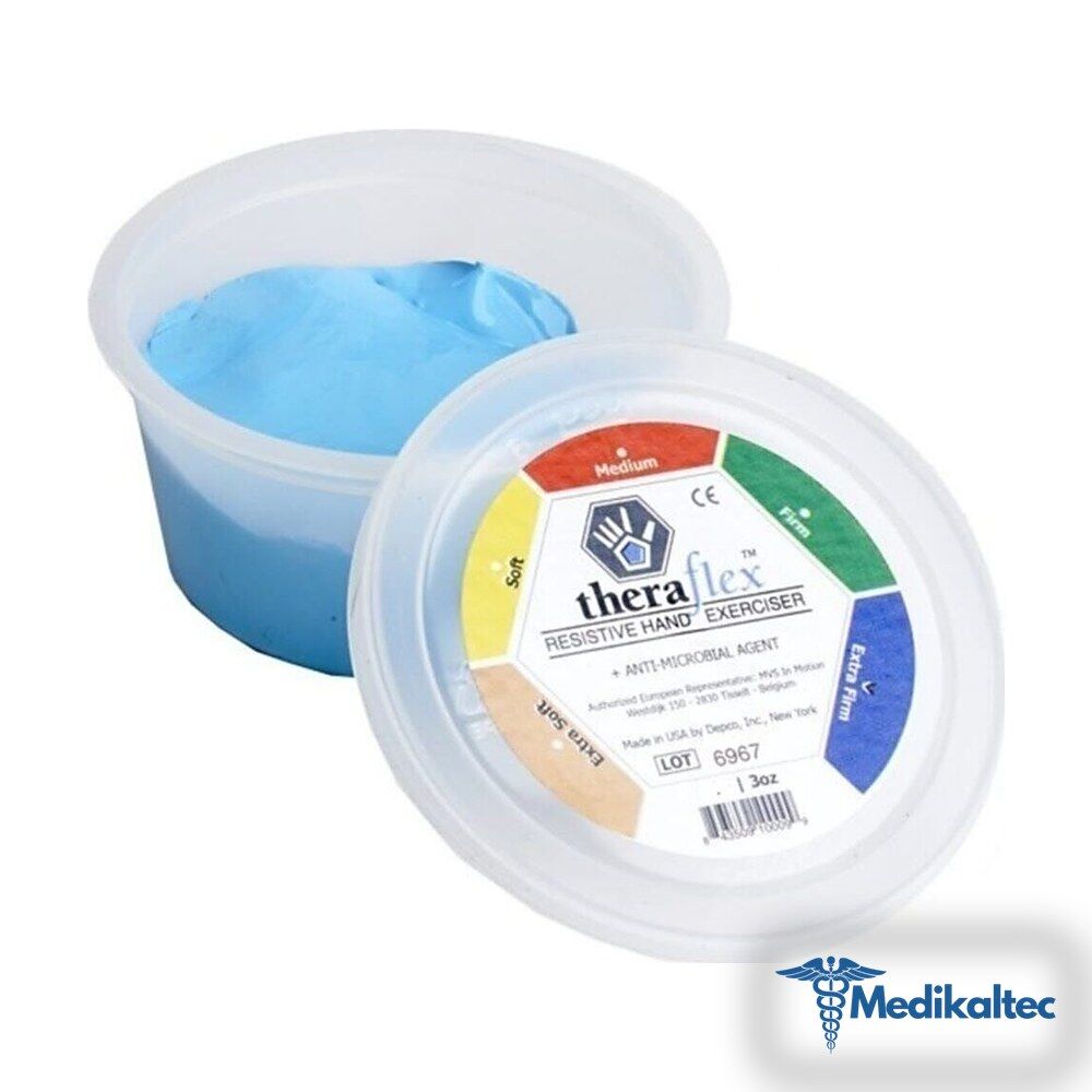 Medikaltec El Egzersiz Hamuru Mavi Renk 57 gr Medikaltec3645 - Görsel 1 (Ön görünüm)