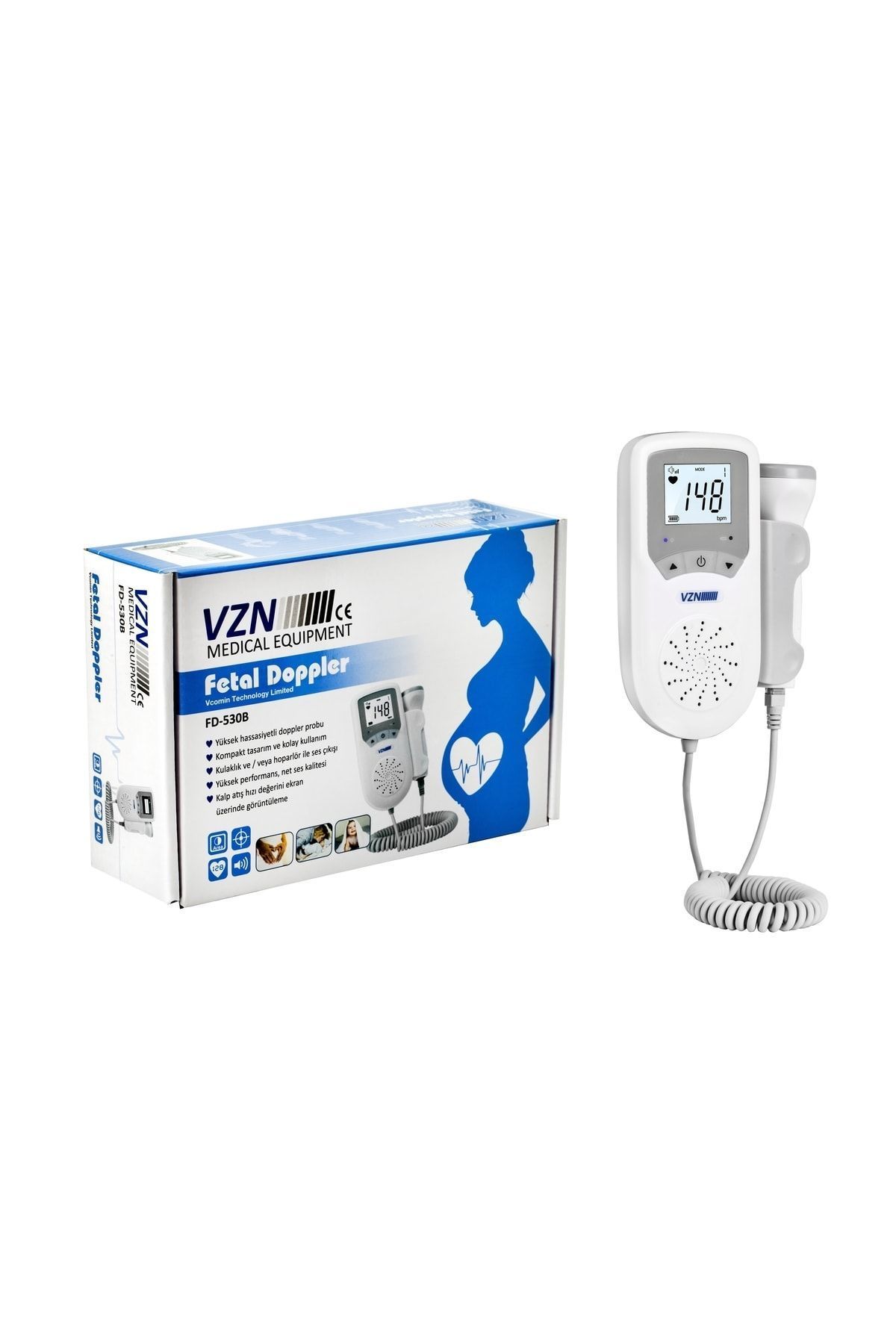 Medikaltec Fetal Doppler Medikaltec2651 - Görsel 1 (Ön görünüm)