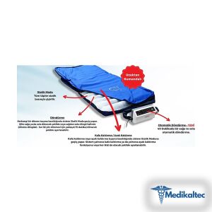 Medikaltec RHP-04 Pozisyon Veren Boru Tipi Havalı Yatak Medikaltec1642 - Görsel 1 (Ön görünüm)