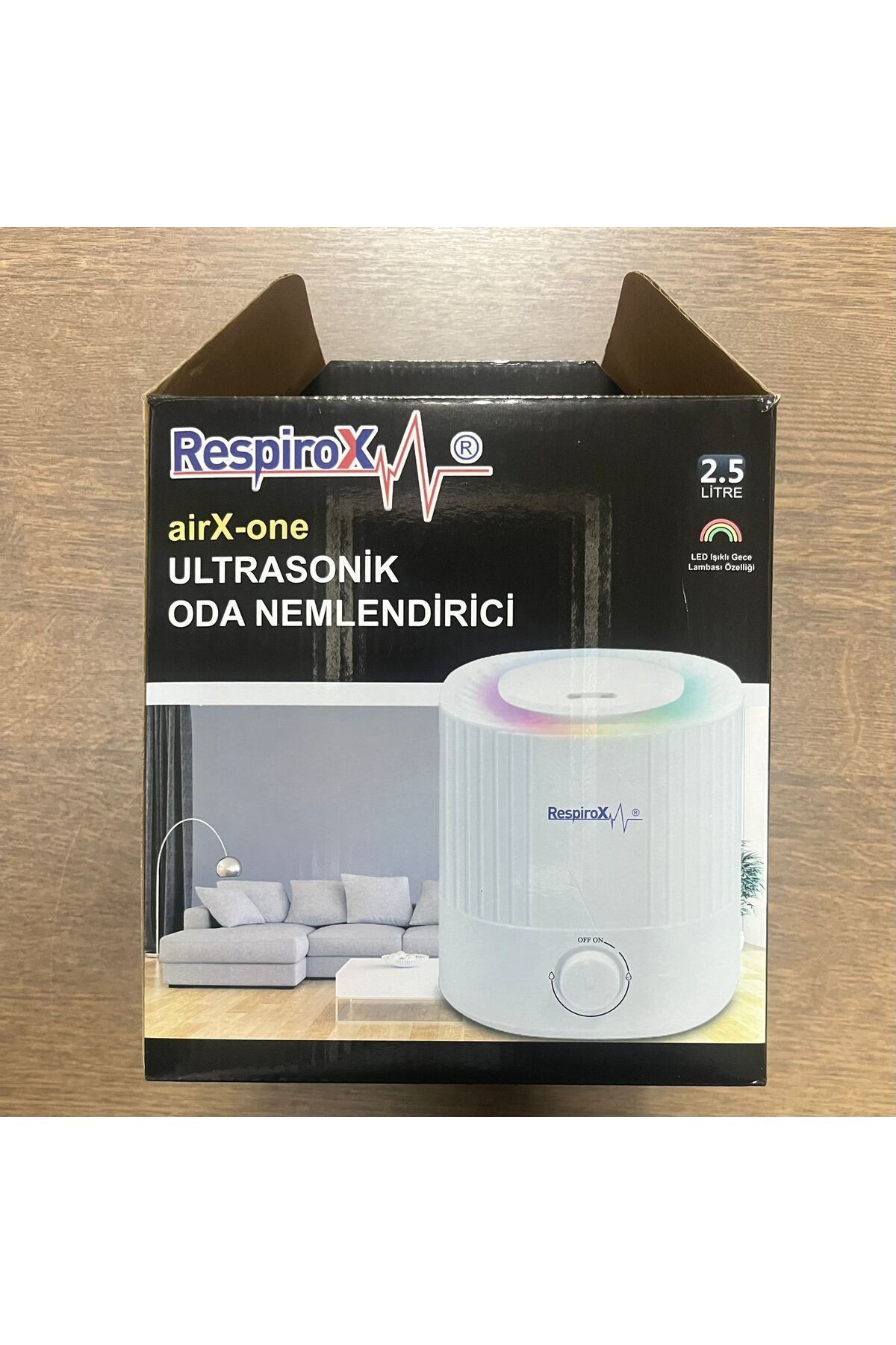Medikaltec Aırx-one Oda Nemlendirici 2,5 Litre Medikaltec2657 - Görsel 1 (Ön görünüm)