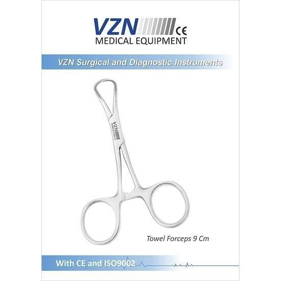 Medikaltec Towel Forceps 9 Cm Medikaltec1651 - Görsel 1 (Ön görünüm)
