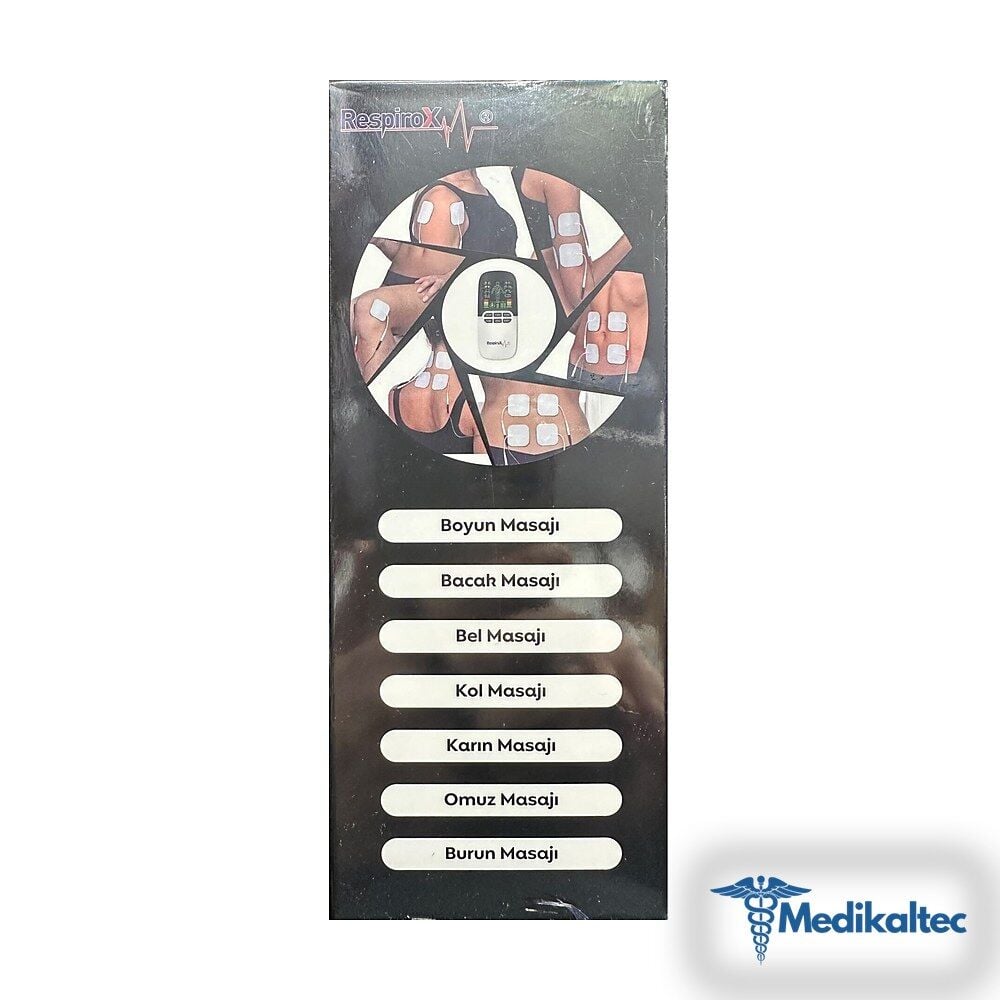 Medikaltec Rtc-pro Renkli Dijital Masaj Aleti Tens 8 Kanallı Şarjlı (8 Pedli) Medikaltec2661 - Görsel 1 (Ön görünüm)