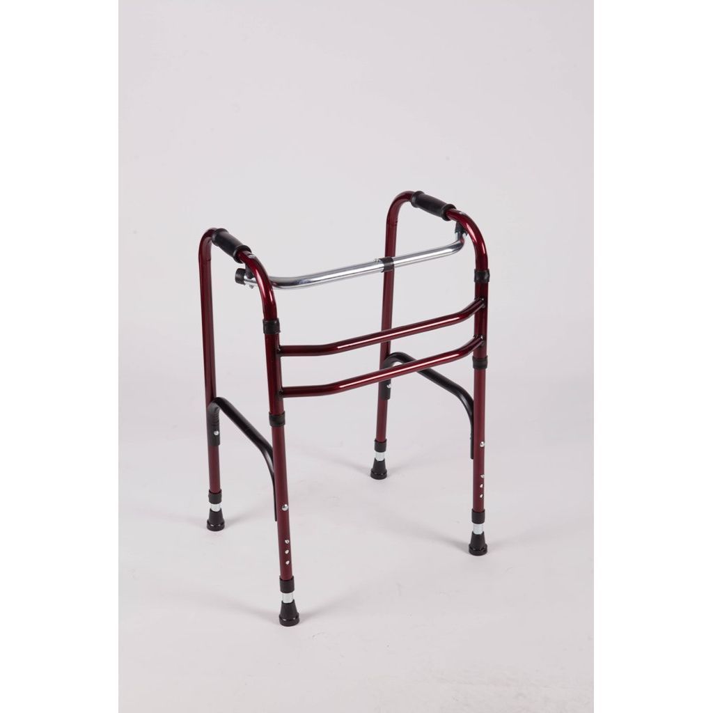Hareketli Walker Metal Yürüteç ÜRÜN BİLG - Medikaltec Hareketli Walker Metal Yürüteç Medikaltec9324 - Görsel 1 (Ön görünüm)