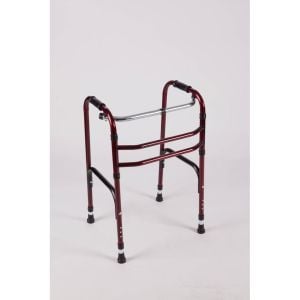 Hareketli Walker Metal Yürüteç ÜRÜN BİLG - Medikaltec Hareketli Walker Metal Yürüteç Medikaltec9324 - Görsel 1 (Ön görünüm)