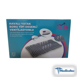 Medikaltec Elit Marka Hava Ventilasyonlu Boru Tipi Havalı Hasta Yatak Yara Önleyici Medikaltec2665 - Görsel 2 (Ön görünüm)