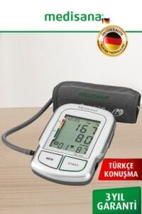 Medikaltec Pilli Alman Tasarım Türkçe Konuşan Kol Tipi Dijital Tansiyon Ölçme Cihazı Kol Dijital