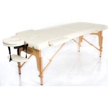 Medikaltec Classic 2 Krem Renk Katlanabi - Medikaltec Classic 2 Krem Renk Katlanabilir Masaj Masası