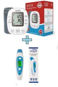 Medikaltec Ac-9080 Koldan Ölçer Tansiyon Aleti + Çanta+pi̇l Hedi̇yeli̇ Ac-9280 Kulaktan & Alından Ateş Ölçer